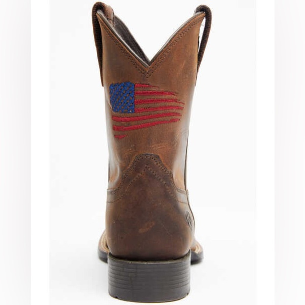 Ariat American Flag Cowboy Boots Medium Low Boots - Size 7.5